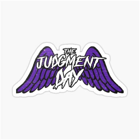 "Judgement Day Faded" Sticker for Sale by Trumantellez | Redbubble