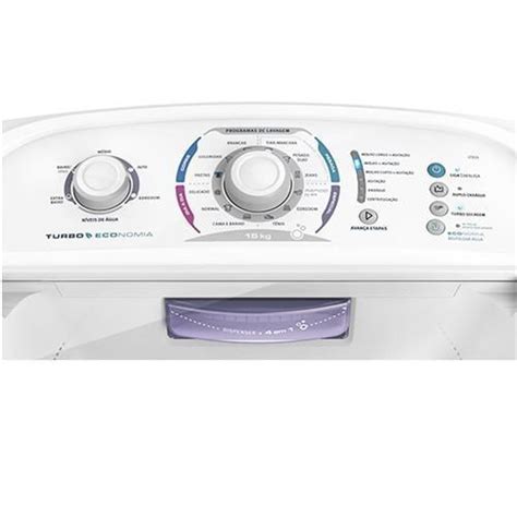 Lavadora De Roupas Electrolux 15 Kg Turbo Economia LTD15 Branca 110V