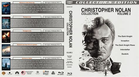 Christopher Nolan Collection Volume 2 2008 2017 R1 Custom Blu Ray