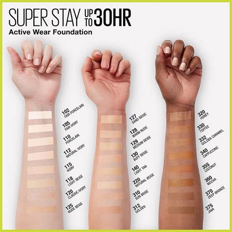 Kem N N Maybelline Super Stay H Full Coverage Foundation Ml