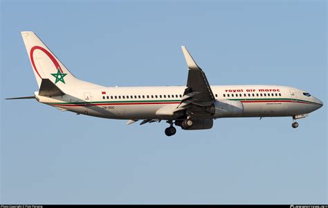 CN ROC Royal Air Maroc Boeing 737 8B6 WL Photo By Piotr Persona ID