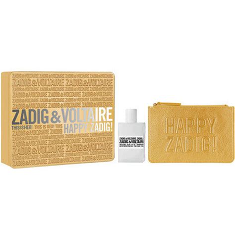 Zadig And Voltaire This Is Her Set Edp 50ml Pouch Happy Zadig For