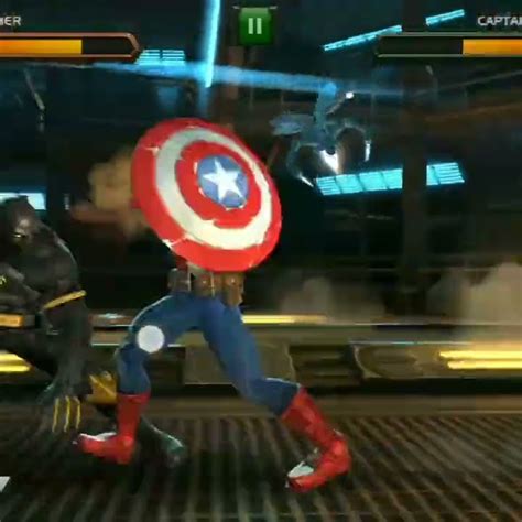 Black Panther Vs Captain America Gameplay Shorts Youtube