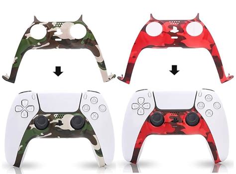 Pss 2 Pack Faceplate For Ps5 Controller For Ps5 Controller Plate Cover