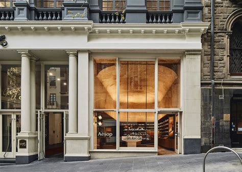 Aesop Collins Street By Clare Cousins Architects Architectureau