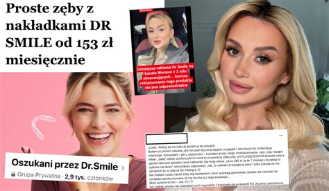 Wersow wycofała się z reklamowania Dr Smile na Facebooku rośnie grupa