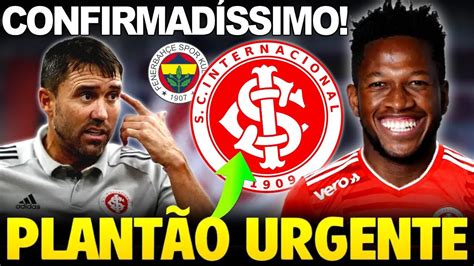 URGENTE INTER CONTRATOU E TORCIDA NÃO ACREDITA DIREÇÃO CONFIRMOU