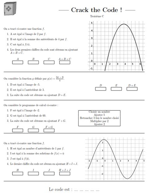 Devoir Maison De Math 3eme Corrigé Sur Les Fonctions Ventana Blog