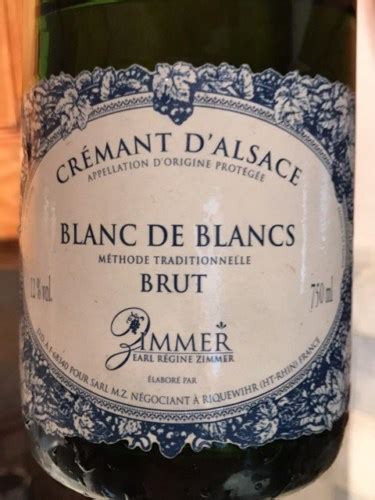 Maison Zimmer Cremant D Alsace Blanc De Blancs Brut Vivino Australia