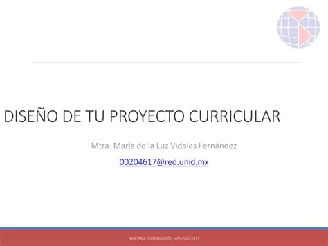 Guia Proyecto Curriculum Actualizada Ppt