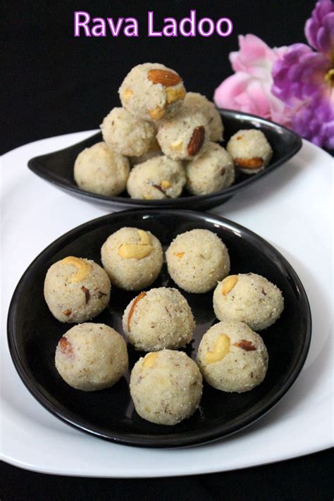 Rava Ladoo Recipe Sooji Ladoo Or Rava Laddu Recipe Yummy Indian Kitchen