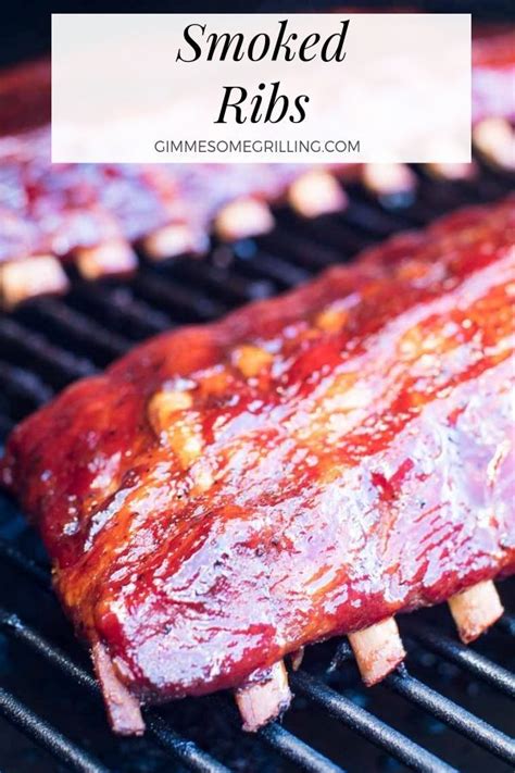 These Smoked Ribs Are So Delicious Using The 3 2 1 Ribs Method They Literally Fall Off The Bone