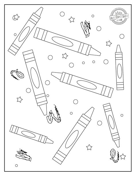 Best Crayola Coloring Pages To Print For Free Kids Activities Blog