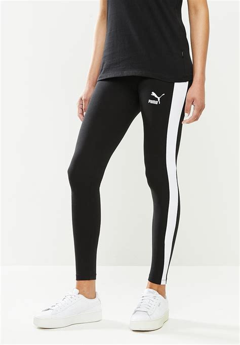 Iconic T7 Mr Leggings Puma Black1 Puma Bottoms