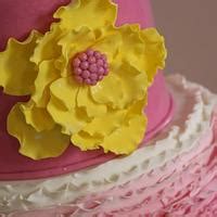 Ruffles Decorated Cake By Yummilicious CakesDecor