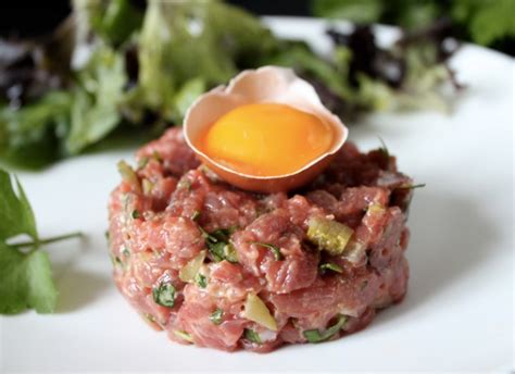 Tartare De Boeuf Au Couteau La Recette De Tartare De Boeuf Au Couteau