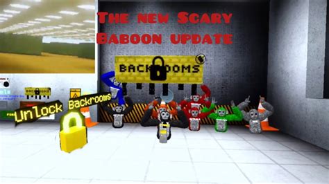 The New Scary Baboon Update Backrooms Youtube