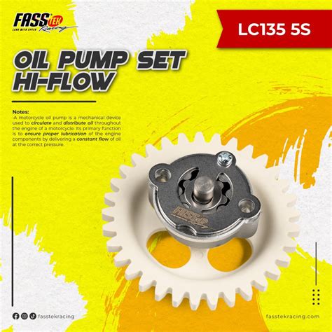 Srl115 Fi Vf3i Rs150 Rsx150 Ex5 Y15 Y15zr Racing Oil Pump Lc135 4s Sum