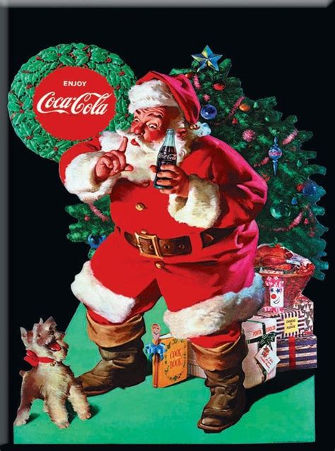 Coca Cola Santa Vintage Christmas Pinterest