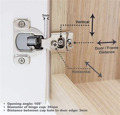 Buy Decobasics Pack Overlay Soft Close Hinges For Kitchen