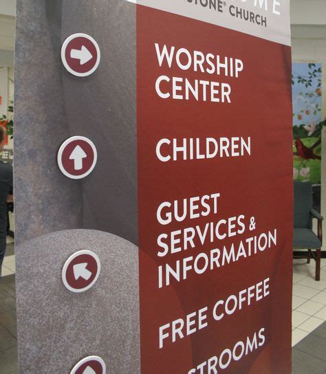 25 Directional And Way Finding Signs Ideas Church Interior Design Directional Signage Church