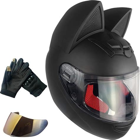 Cat Ear Offroad Helmets,Men and Women Full Face India | Ubuy