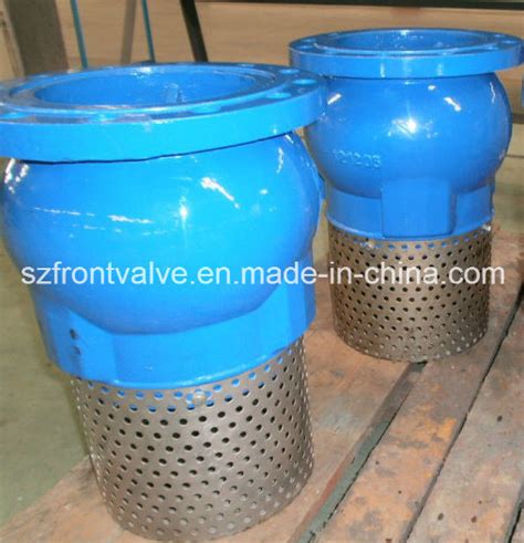 Cast Iron Ductile Iron Flanged End Foot Valve China Cast Iron Foot