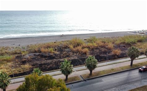 Praia A Mare L Area Naturalista Distrutta Dalle Fiamme Incendio