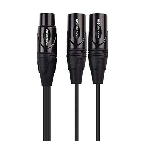 Cable Matters Cable Divisor Xlr Hembra A Macho Xlr Y Cable