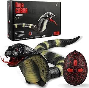 Naja Cobra Télécommande Serpent Infrarouge RC Jouet réaliste pour