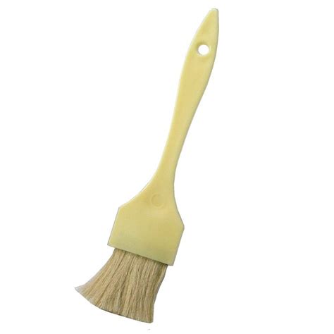 Natural Wool Pastry Brush With Plastic Handle