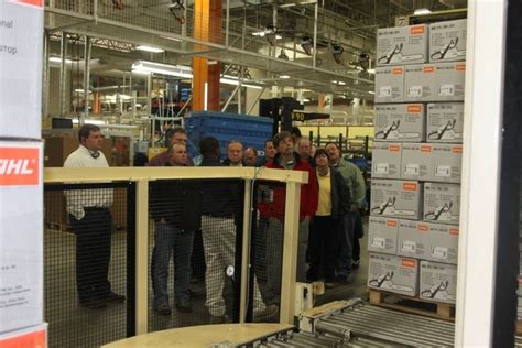 Virginia State Parks Managers Take A Tour Of The STIHL Factory In Va