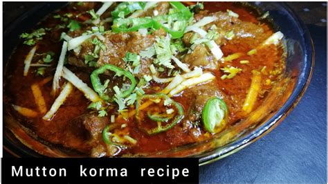 Mutton Korma Recipe How To Make Korma Korma Recipe Zoyacuisine