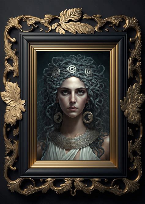 Oizys, Greek Goddess of Anxiety and Despair, Dark Goddess Oizys Poster ...