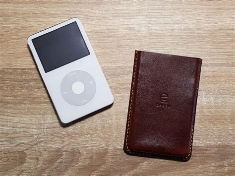 Ipod Classic Leather Case Handmade Hand Stitched Etsy