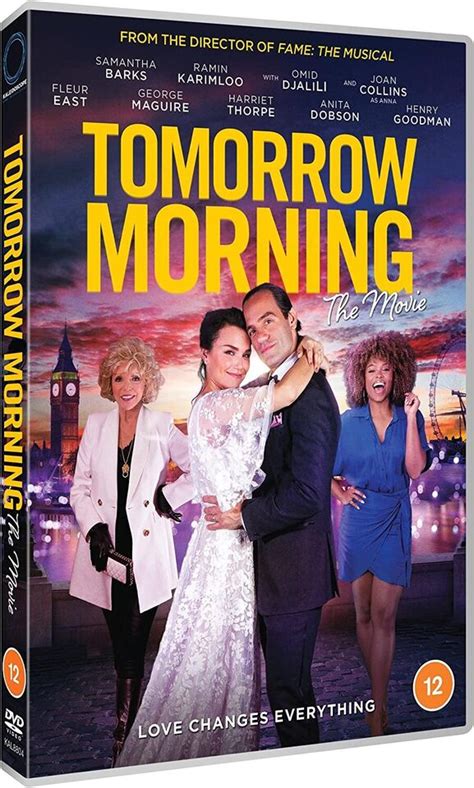 Tomorrow Morning Dvd Samantha Barks Ramin Karimloo Joan Collins Omid