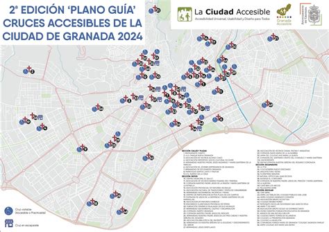 Granada Presenta La 2ª Edición De La Guía De Cruces Accesibles