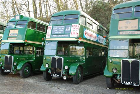 HLX410 1948 AEC Regent III Weymann RT3 OLD566 1954 AEC Re Flickr