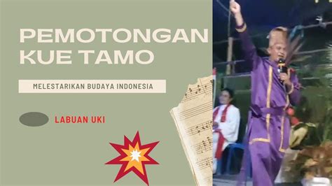 Upacara Adat Suku Sangihe Prosesi Pemotongan Tamo Acara Tulude Desa