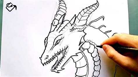 Dessin Facile Dun Dragon Dessin De Dragon Dessins Faciles Dessin