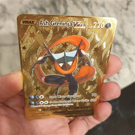 Shiny Ash Greninja Pokemon Card
