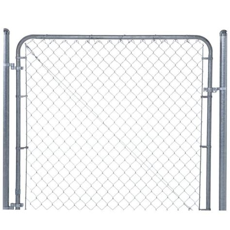 Everbilt Expandable Chain Link 6 Ft W X 4 Ft H Galvanized Steel Fence