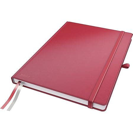 Leitz Cahier couverture rigide A4 ligné 160 pages 100g m² Leitz