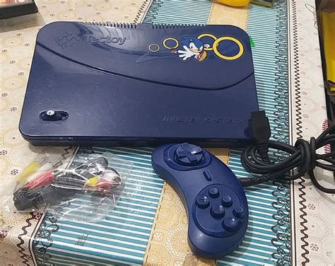 Master System 132 Jogos Na Memória Evolution Blue Completo Testado