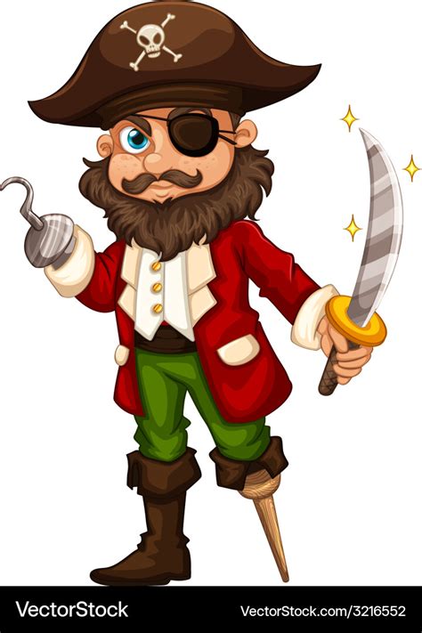 Pirate Royalty Free Vector Image VectorStock