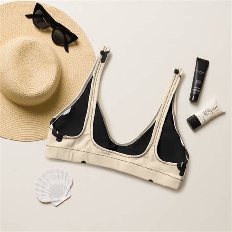 Cactus Cute Bikini Top Western Swimwear Southwest Bikini Top Mod