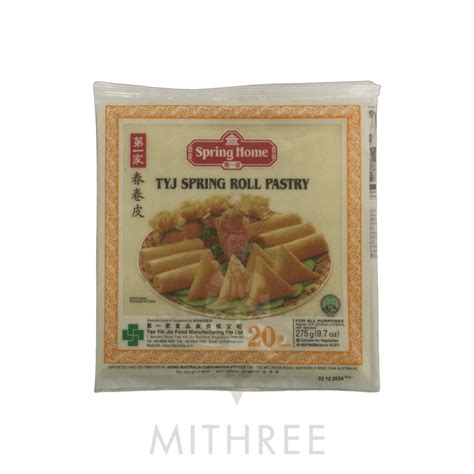 Tyj Spring Roll Pastry Inch Frz G Mithree