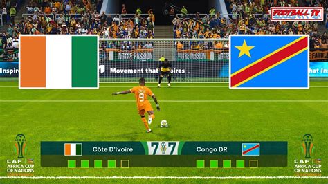 Cote D Ivoire Vs Dr Congo Penalty Shootout Africa Cup Of Nations