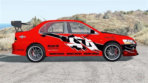 Mitsubishi Lancer Evolution IX GSR Tokyo Drift Para BeamNG Drive