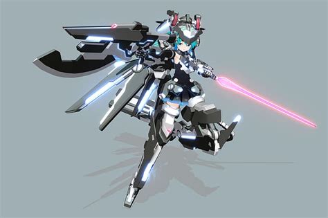 HD wallpaper: anime girls, weapon, mecha girls | Wallpaper Flare